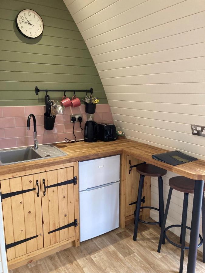 Delor - Bryntalch Glamping Pods Hotel Montgomery Exterior foto