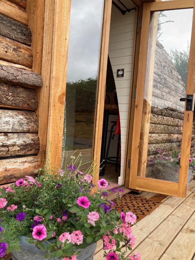 Delor - Bryntalch Glamping Pods Hotel Montgomery Exterior foto